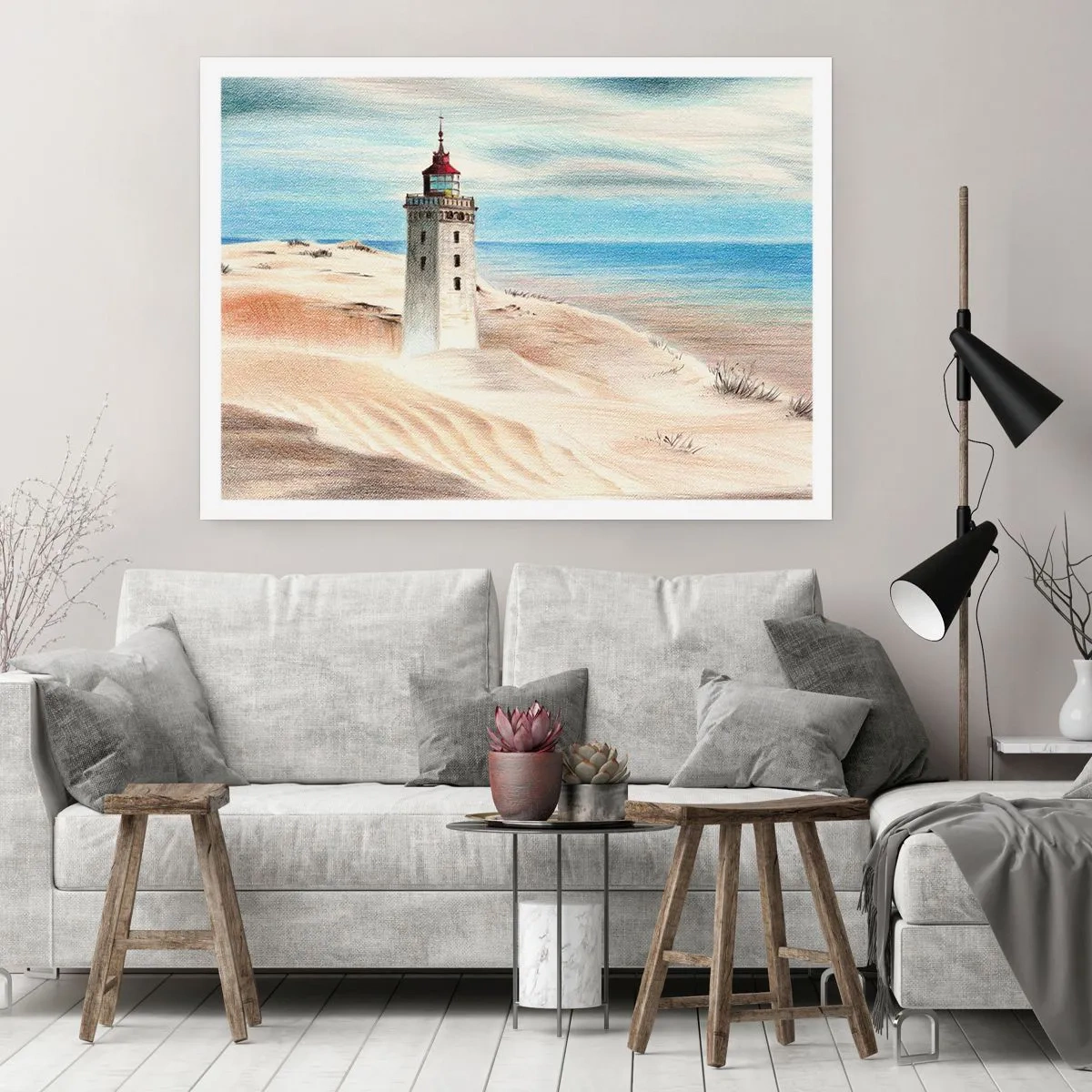 Poster - Privind mereu marea - 100x70 cm