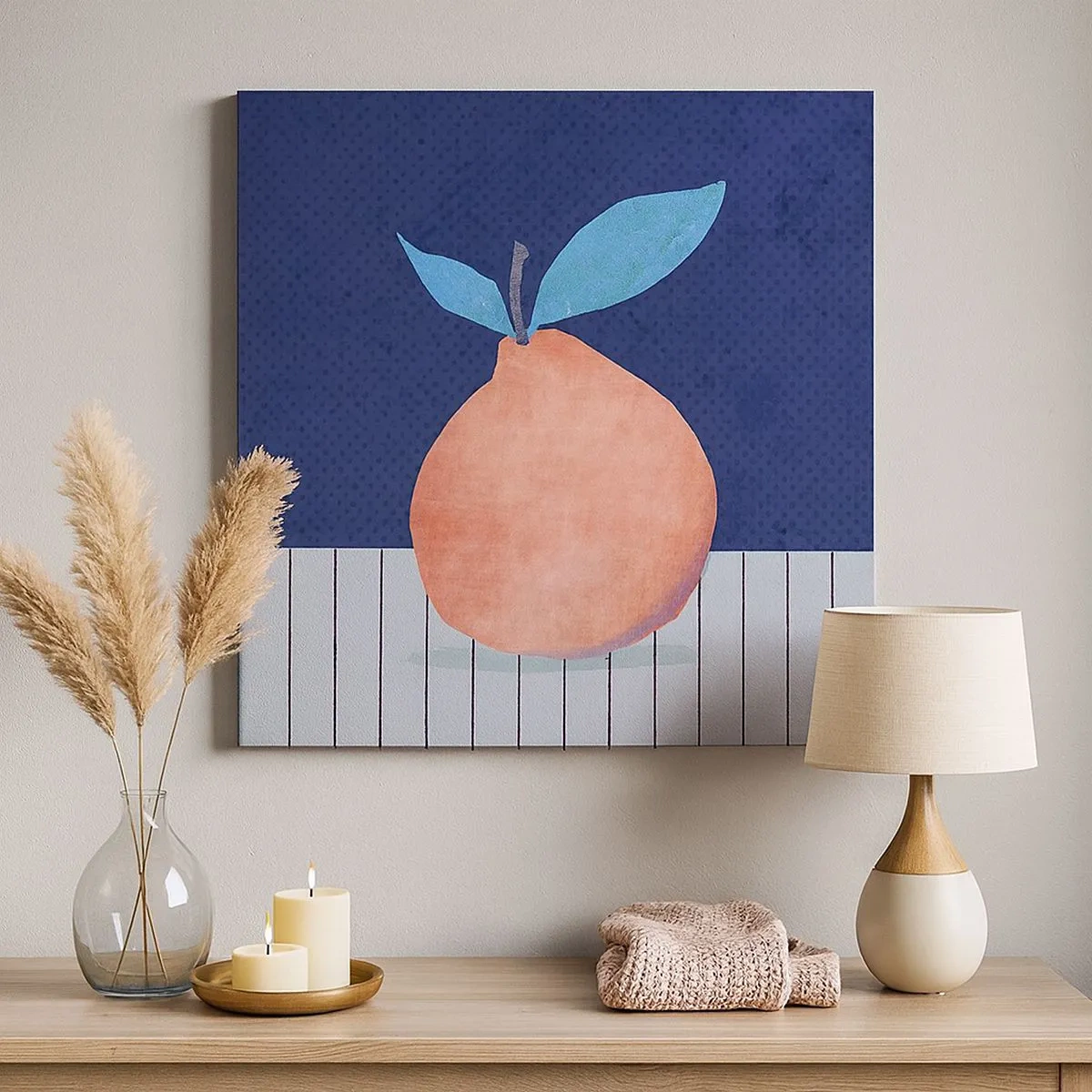 Tablou pe pânză - Convexitate și plan - 30x30 cm