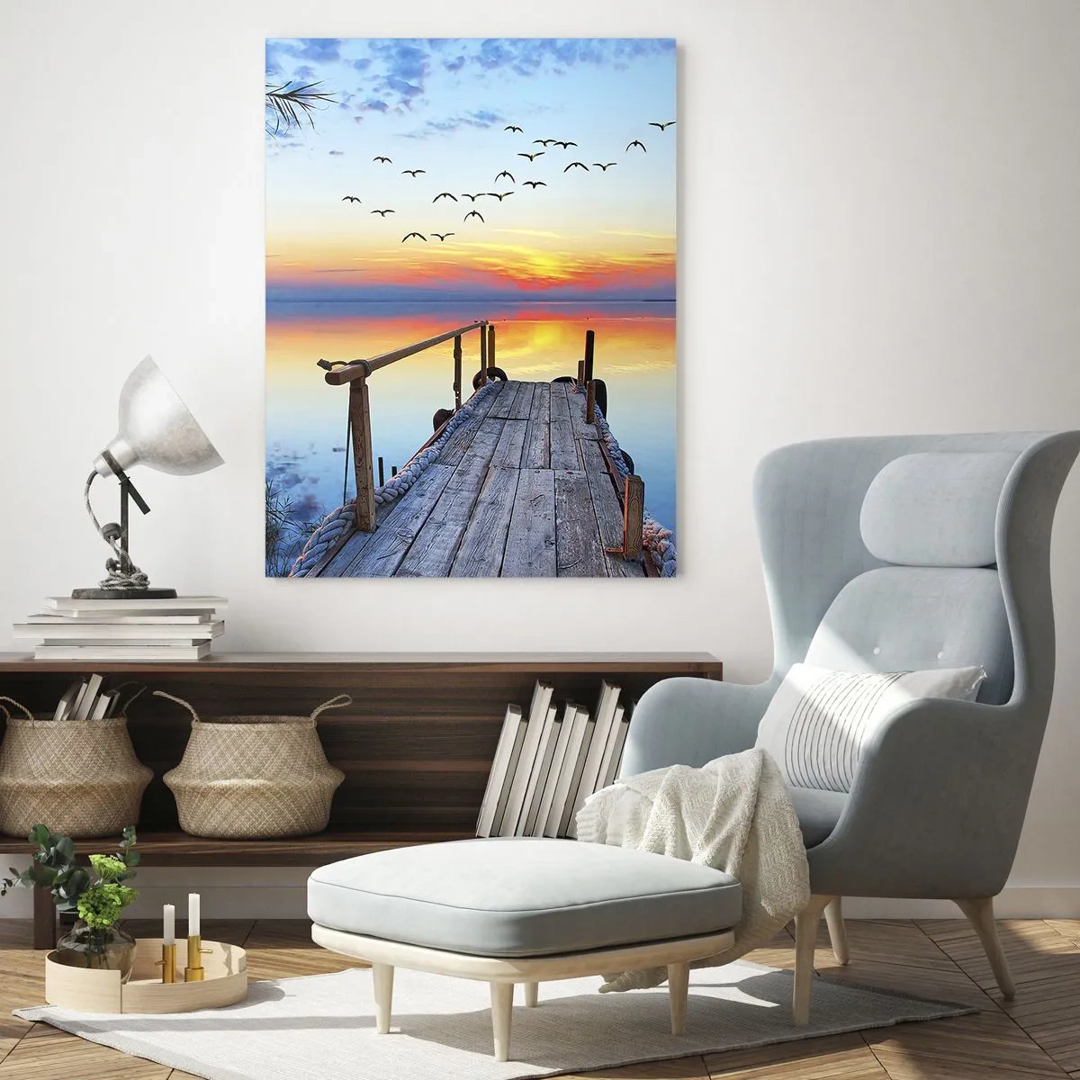 Tablou pe sticlă - E timpul să ne întoarcem... - 50x70 cm