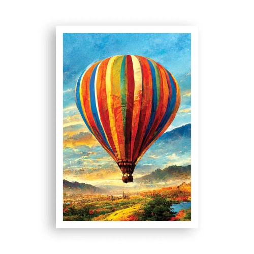 Poster - În liniște puteți vedea mai multe - 70x100 cm