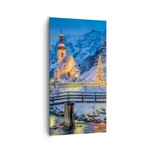 Tablou pe pânză - Spiritul Crăciunului - 65x120 cm