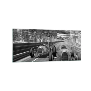 Tablou pe sticlă - A fost odată ca niciodată în Monte Carlo - 120x50 cm