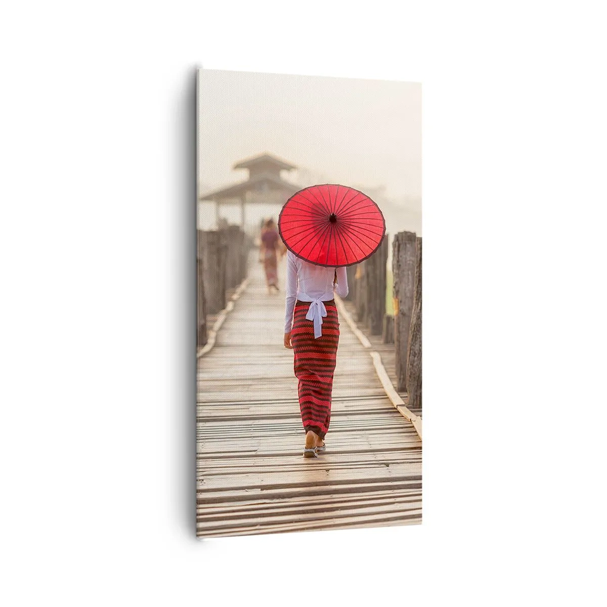 Tablou pe pânză - Pe podul vechi - 65x120 cm