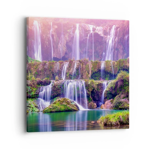 Tablou pe pânză - Scara către cer - 40x40 cm