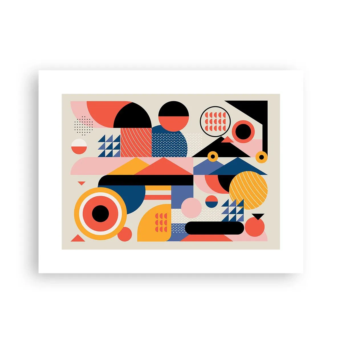 Poster - Compoziție: joacă-te - 40x30 cm