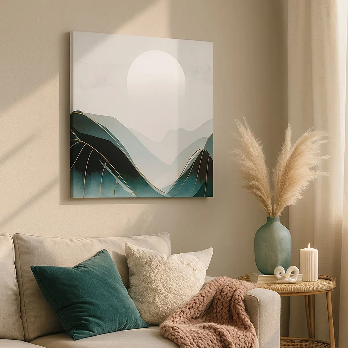 Tablou pe pânză - Măreție deplină - 30x30 cm