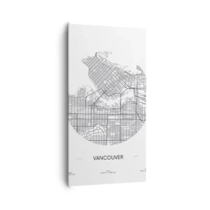 Tablou pe pânză - Anatomia Vacouverului - 65x120 cm