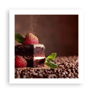 Poster - Viața este dulce - 50x50 cm