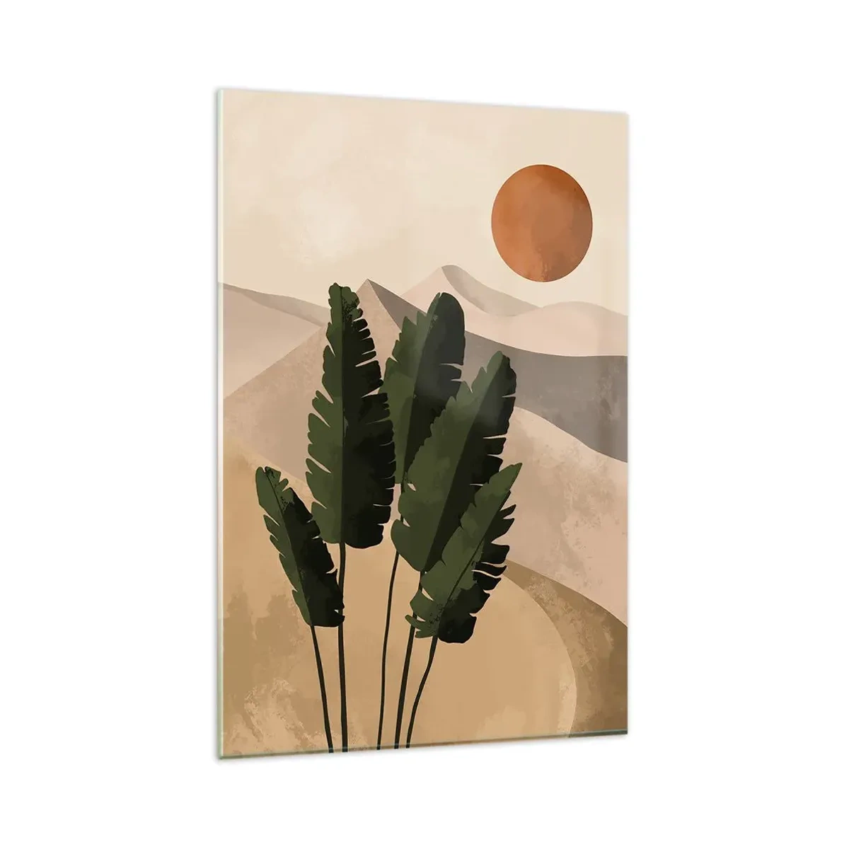 Tablou pe sticlă - Triumful vieții - 80x120 cm