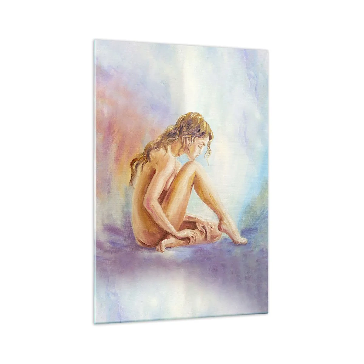 Tablou pe sticlă - Gest de tinerețe - 70x100 cm