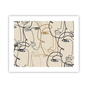 Poster - Portret multiplicat - 50x40 cm