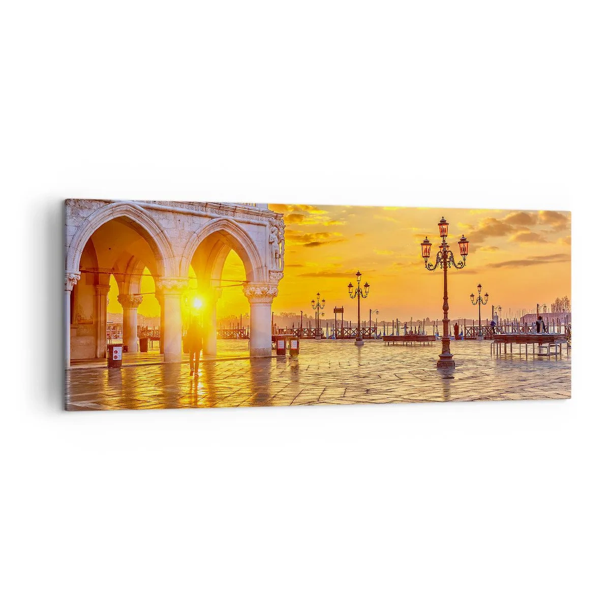 Tablou pe pânză - Unde este toată lumea? - 140x50 cm