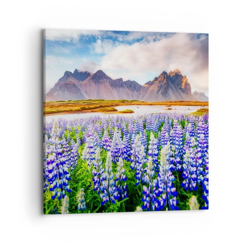 Tablou pe pânză - Putere și severitate alături de blândețe - 70x70 cm