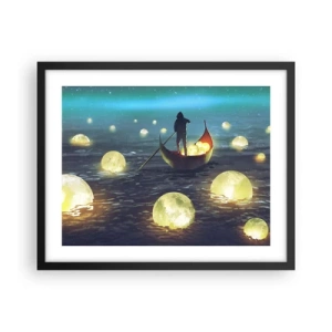 Poster în ramă neagră - Lucruri la care filozofii nu au visat niciodată - 50x40 cm