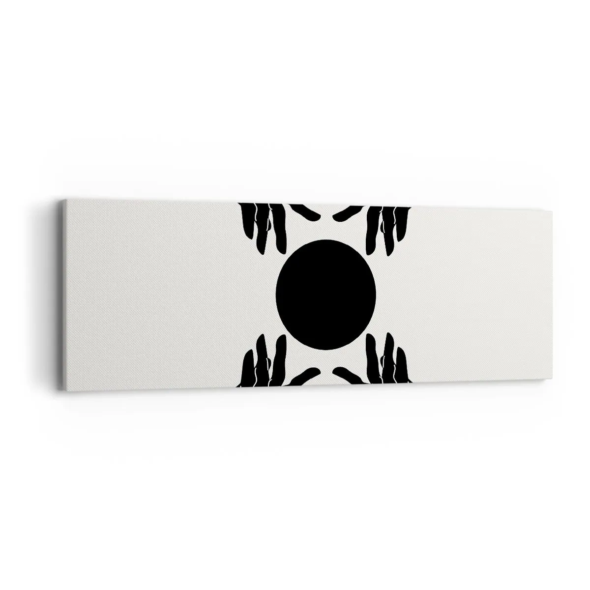 Tablou pe pânză - Semnul secret - 90x30 cm