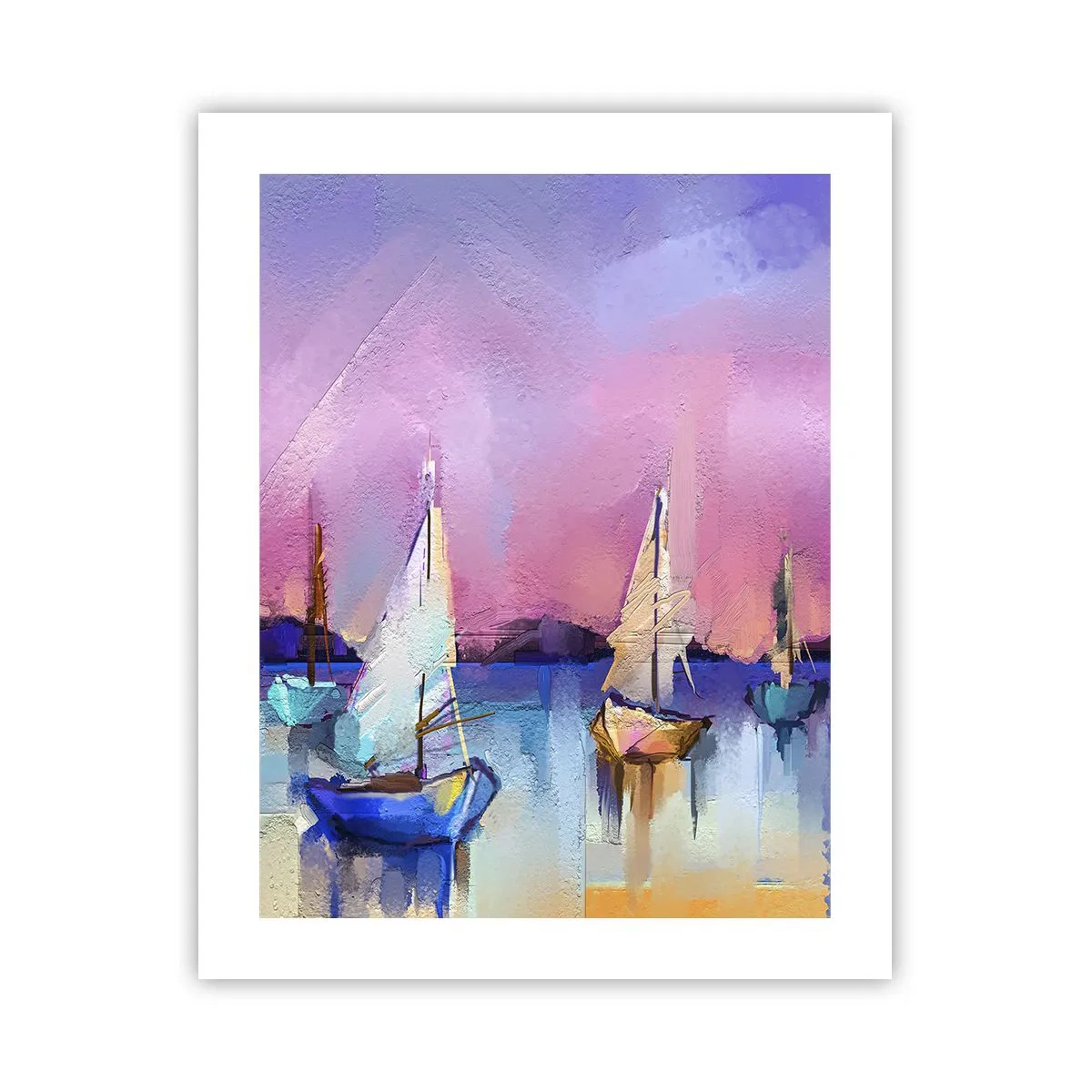 Poster - Direcția: ape largi - 40x50 cm