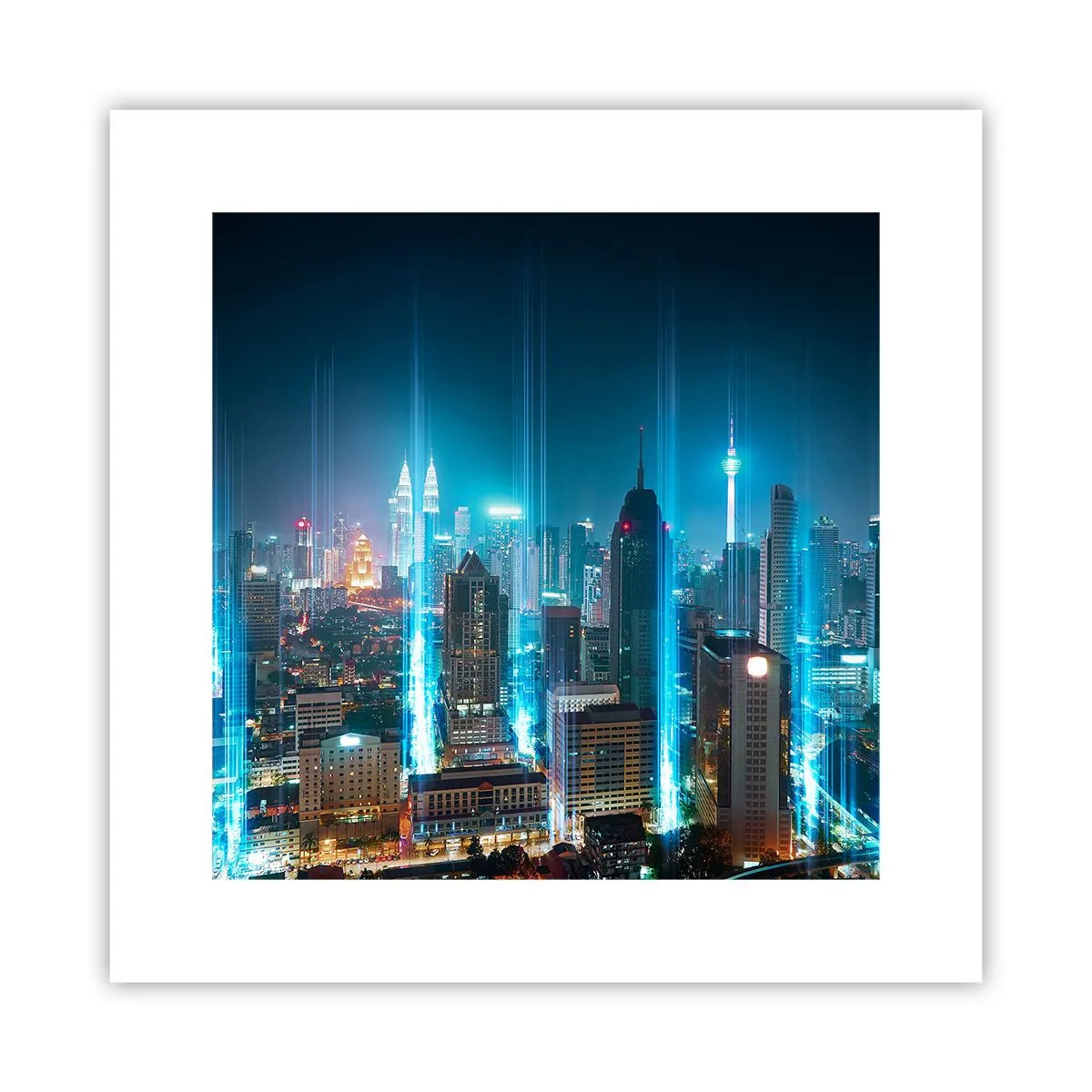 Poster - Prin Berlin spre cer - 30x30 cm