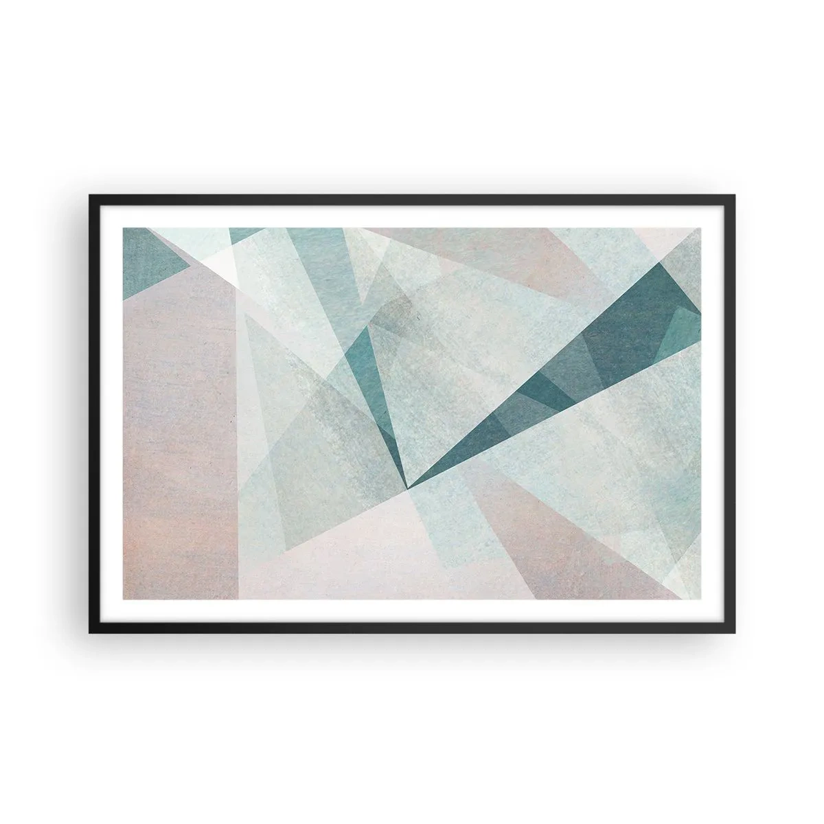 Poster în ramă neagră - Calm și totuși dinamic - 91x61 cm