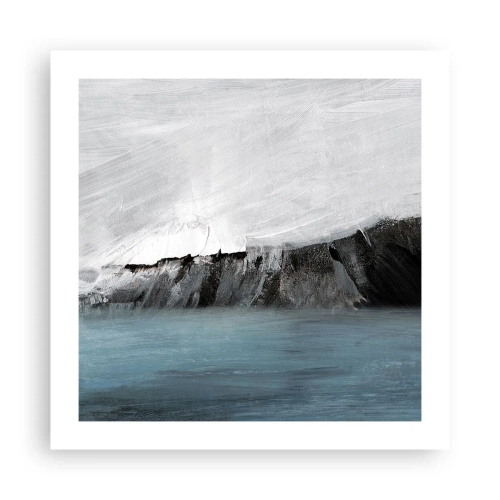 Poster - Apă - pământ: lupta elementelor - 50x50 cm