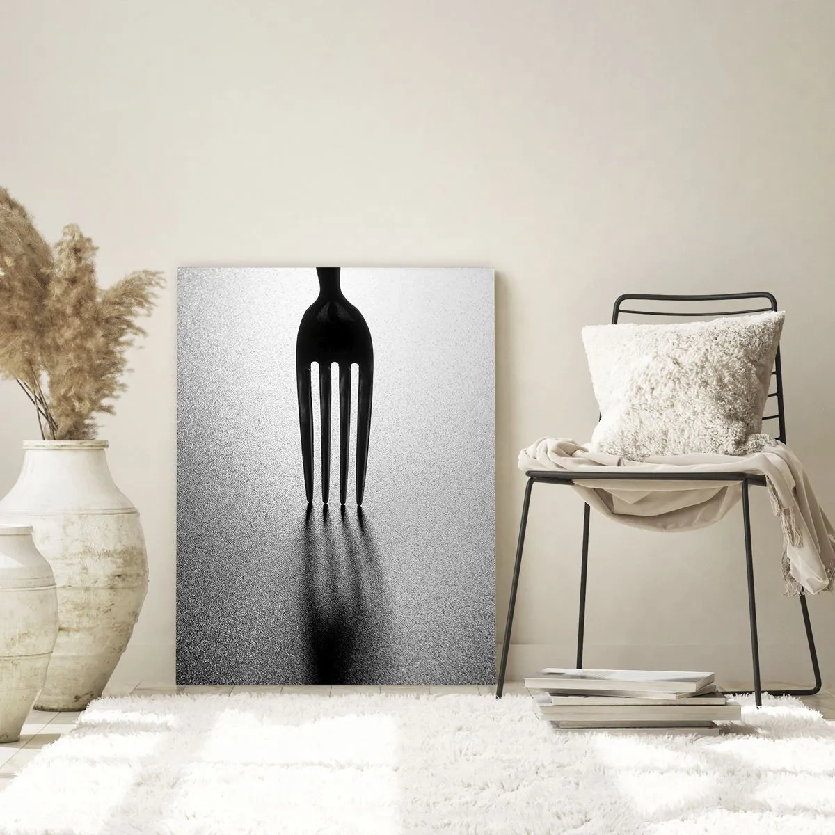Tablou pe sticlă - Lumină și umbră - 70x100 cm