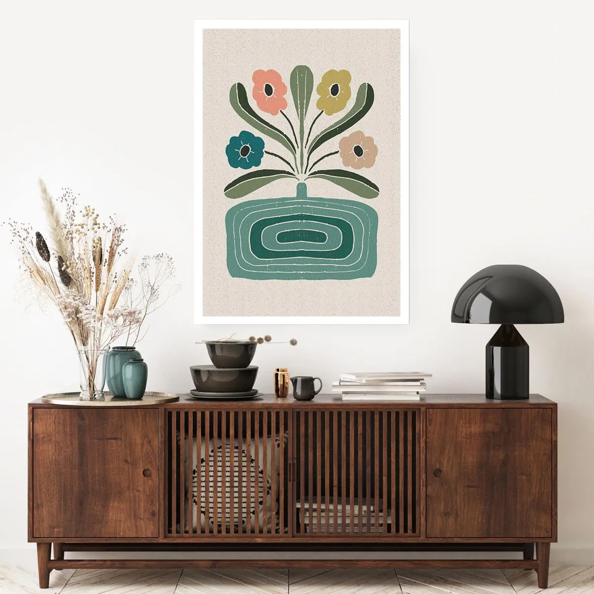 Poster - Buchet simetric - 61x91 cm