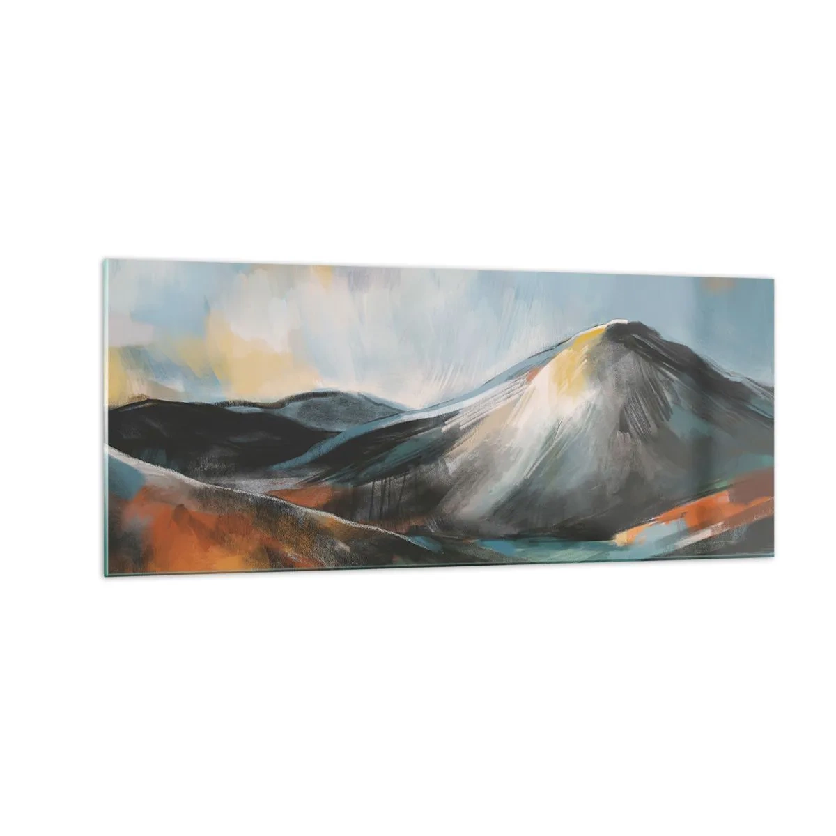 Tablou pe sticlă - Dure și frumoase - 100x40 cm