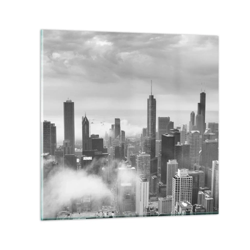 Tablou pe sticlă - Peisaj american - 30x30 cm