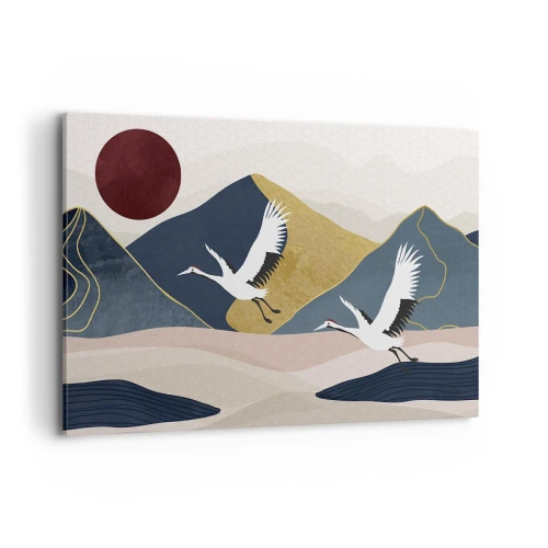 Tablou pe pânză - Și ziua a zburat din nou - 120x80 cm