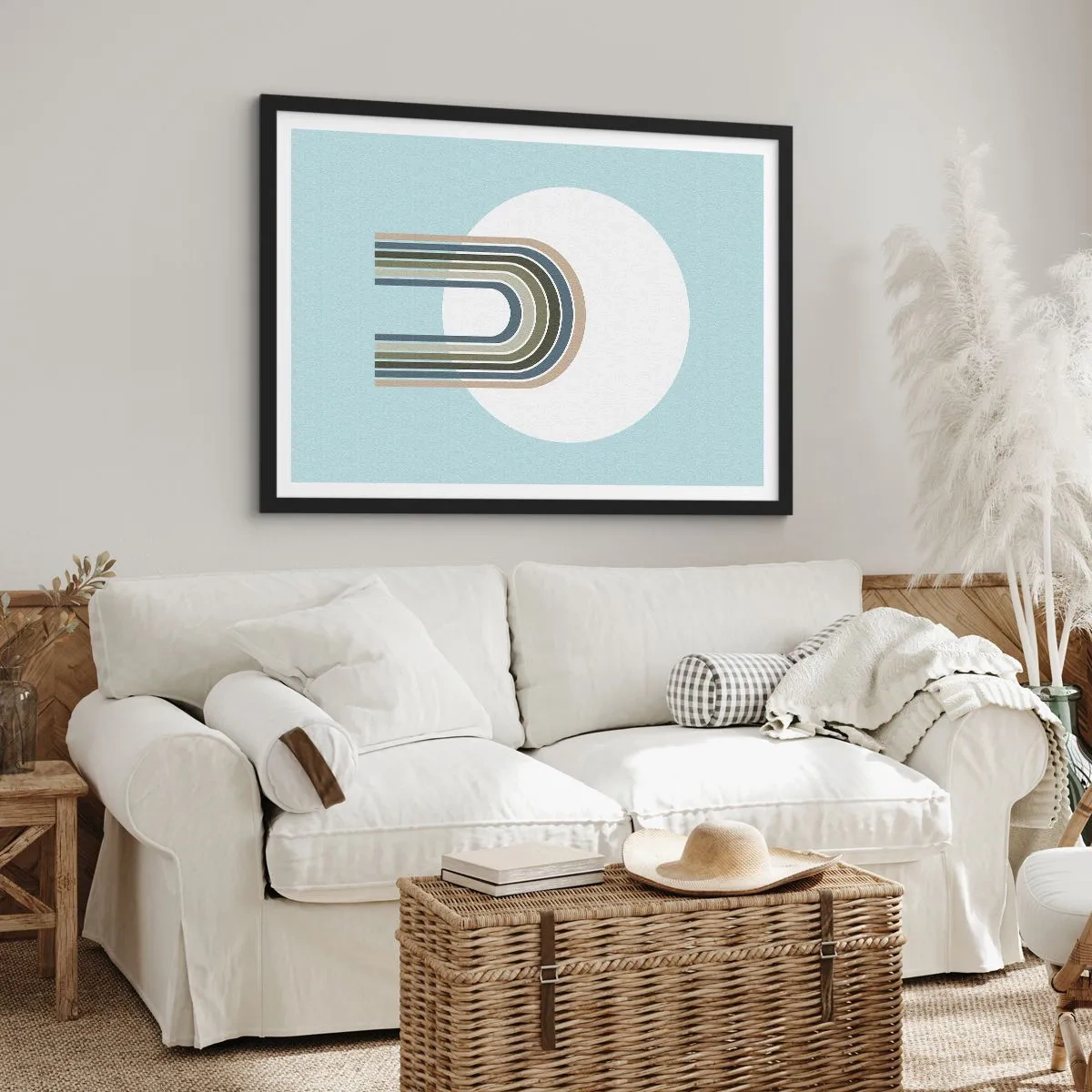 Poster în ramă neagră - Atracție irezistibilă - 70x50 cm