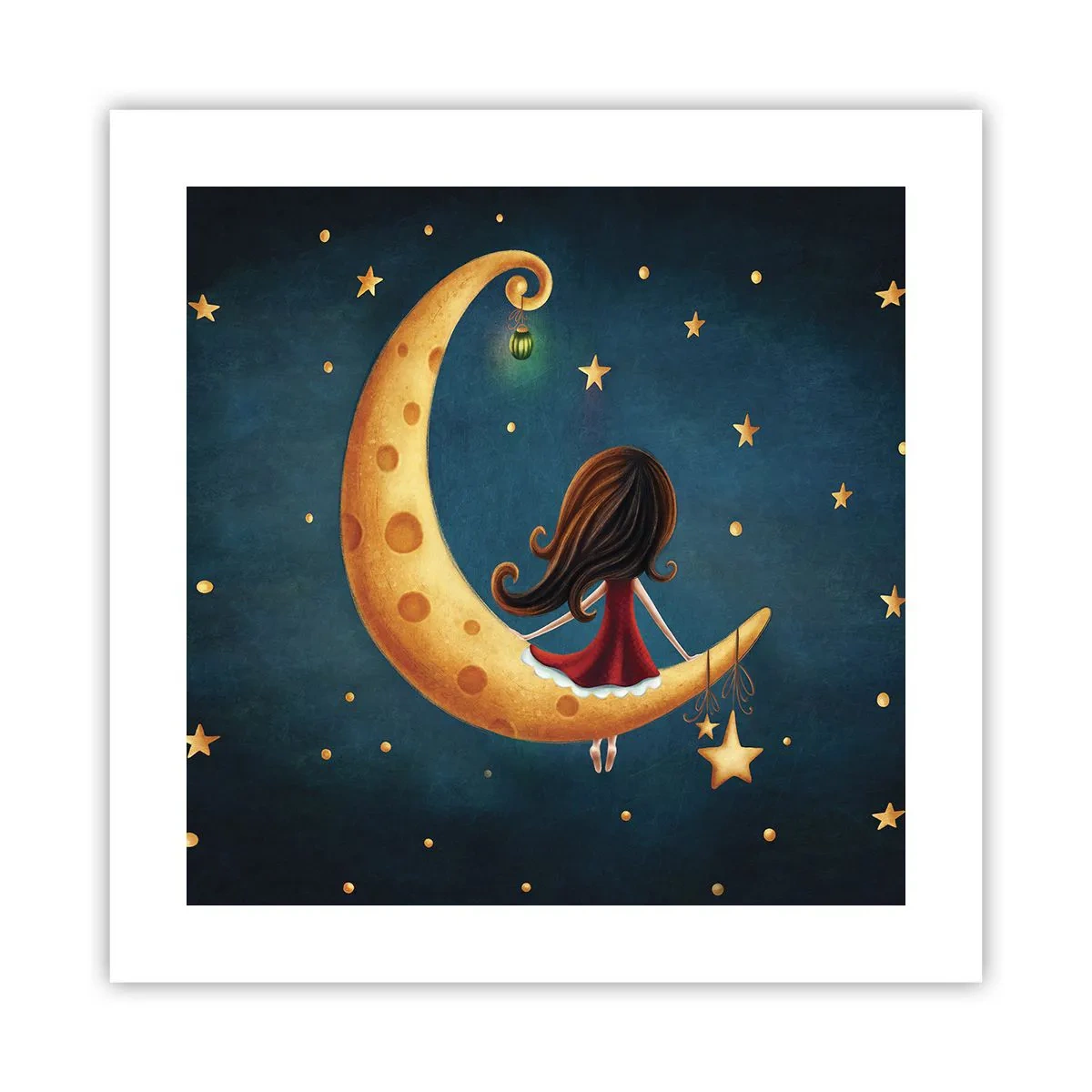 Poster - A fost odată ca niciodată... - 40x40 cm