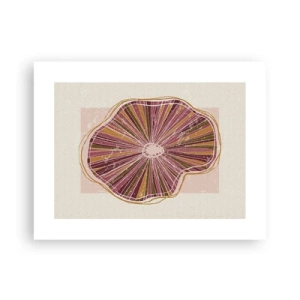 Poster - Abstracția radială - 40x30 cm
