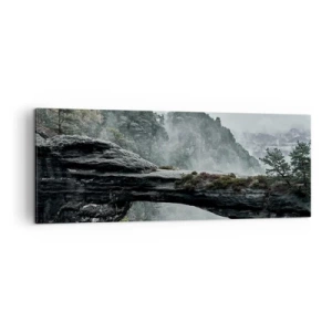 Tablou pe pânză - Aventura este pe cale să înceapă - 140x50 cm