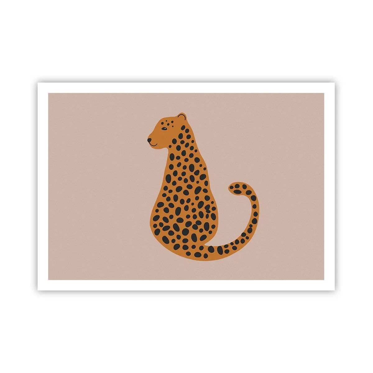 Poster - Modelul leopard este tot timpul la modă - 100x70 cm