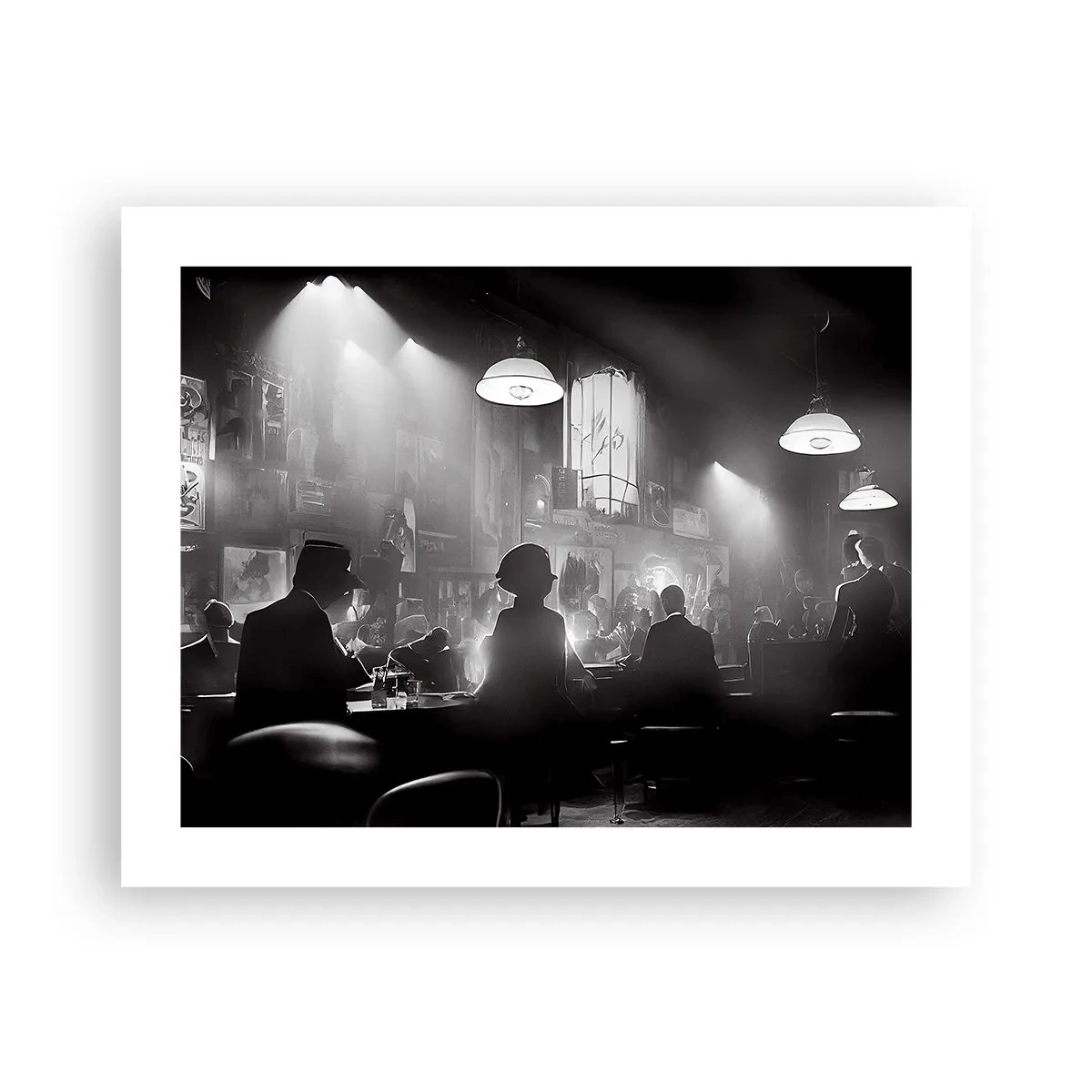 Poster - În stil jazz - 50x40 cm