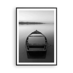 Poster în ramă neagră - Dor și melancolie - 70x100 cm