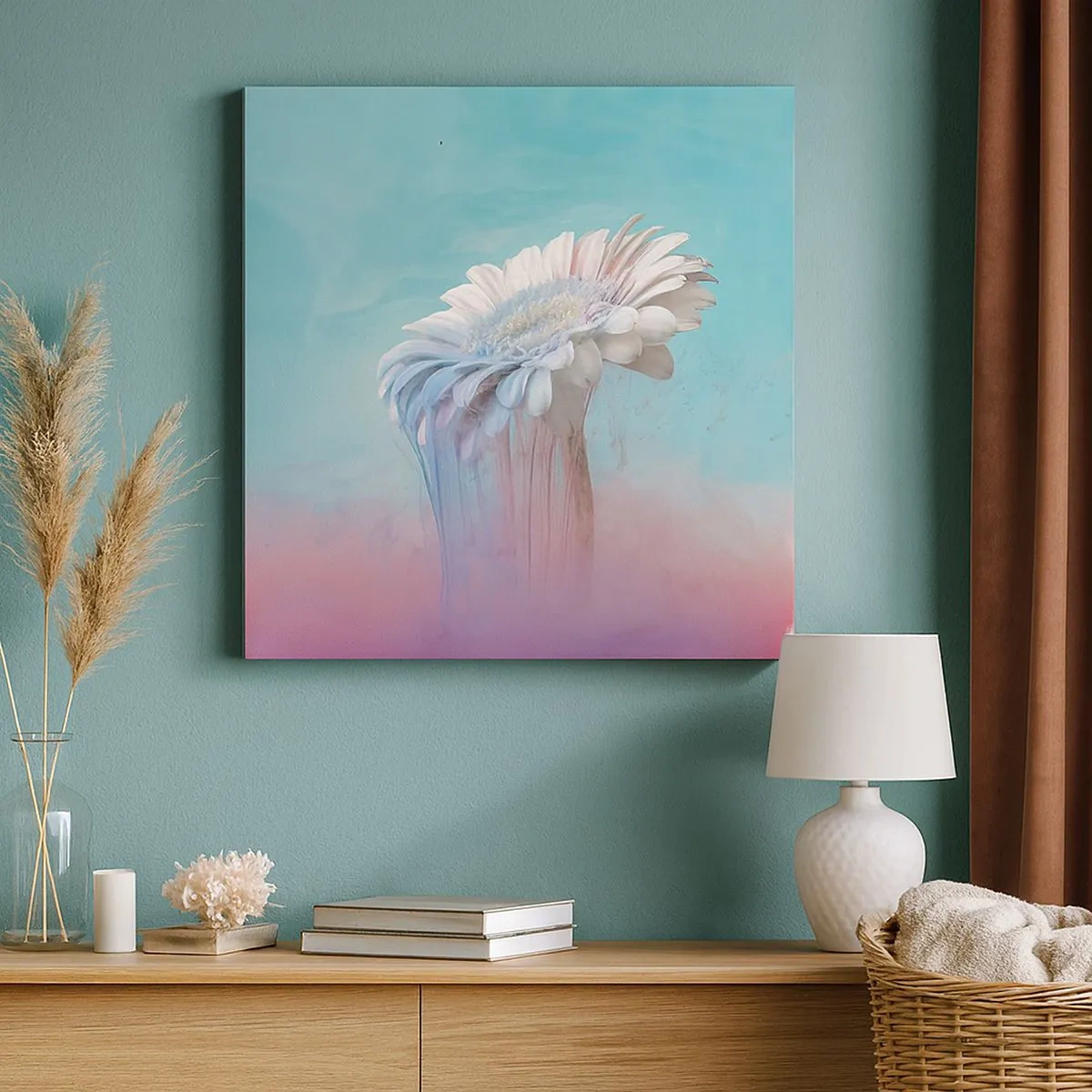 Tablou pe pânză - Viața de după flori - 30x30 cm