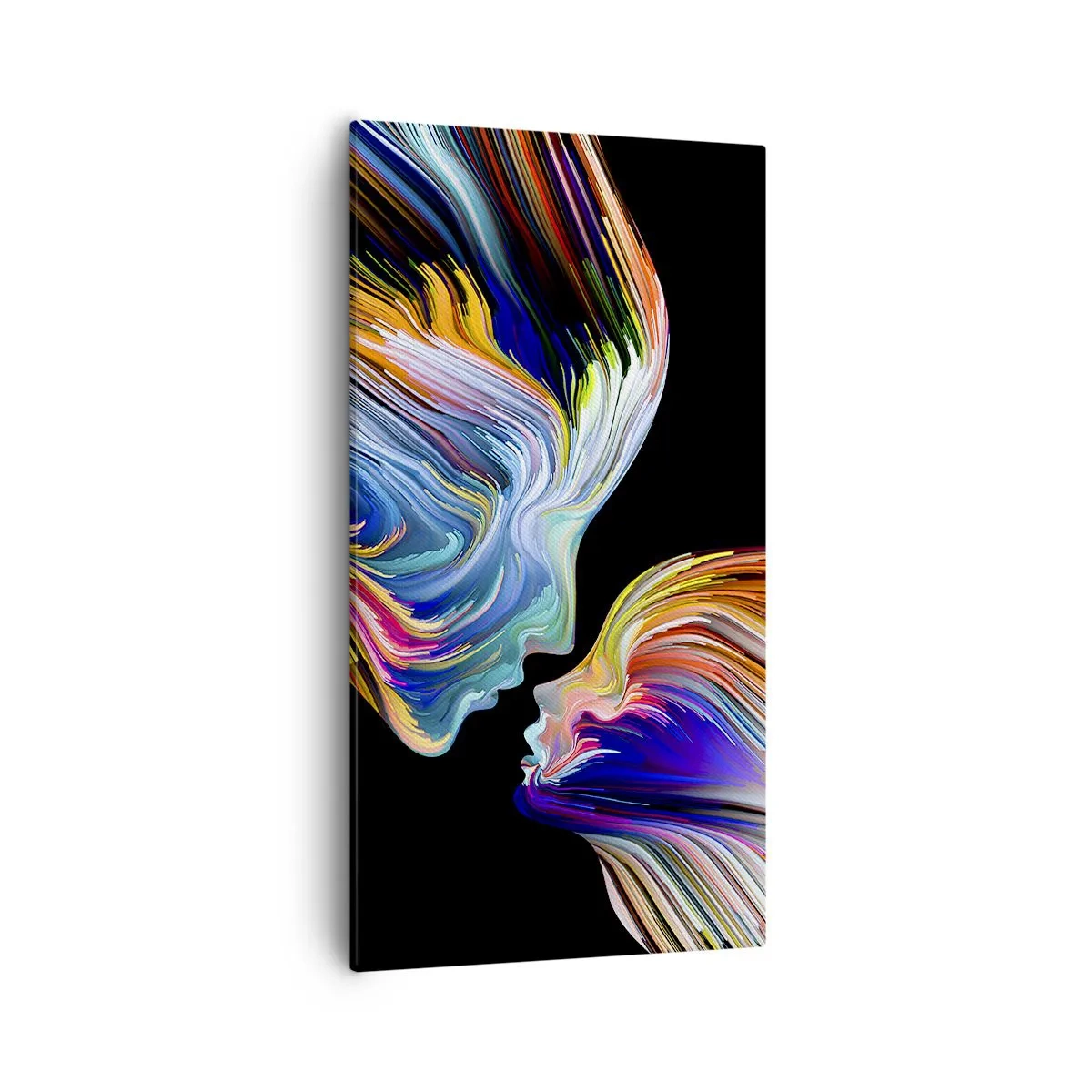 Tablou pe pânză - Fuziune de energie și lumină - 55x100 cm