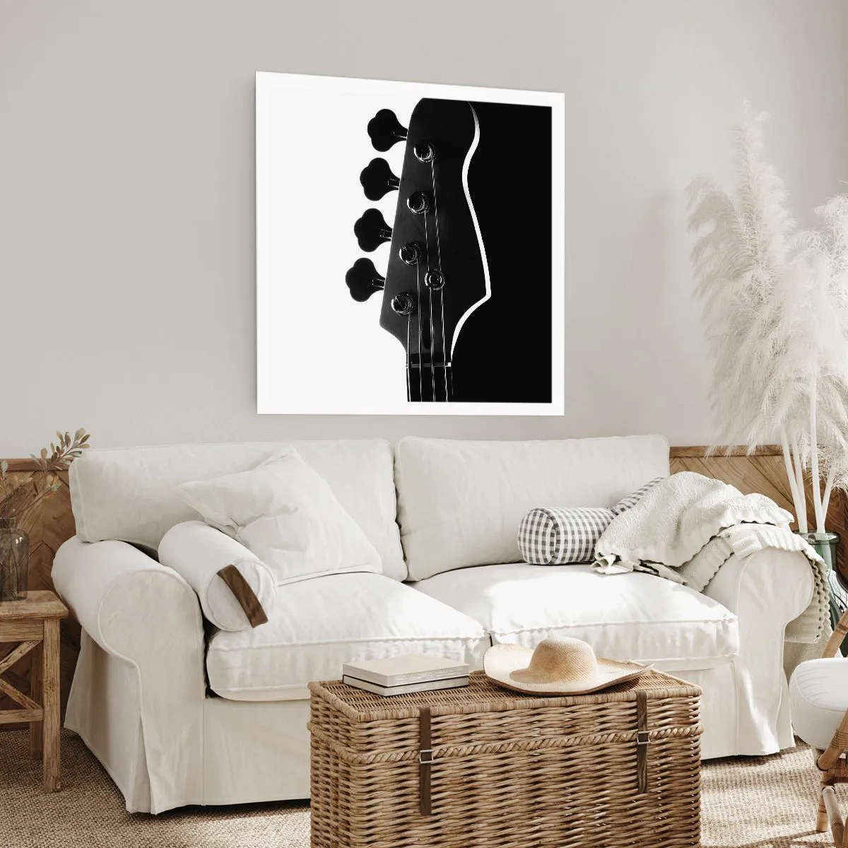 Poster - Tăcere de rock  - 40x40 cm