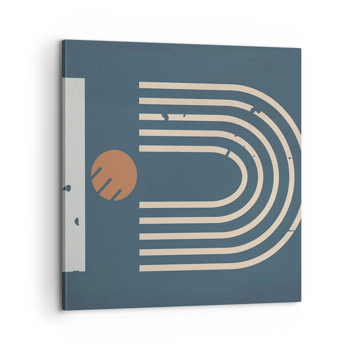 Tablou pe pânză - Geometrie în funcție de rodie - 60x60 cm