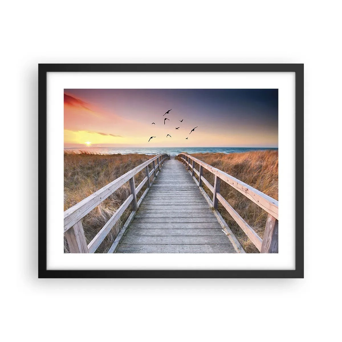 Poster în ramă neagră - Spațiul pentru a zbura - 50x40 cm