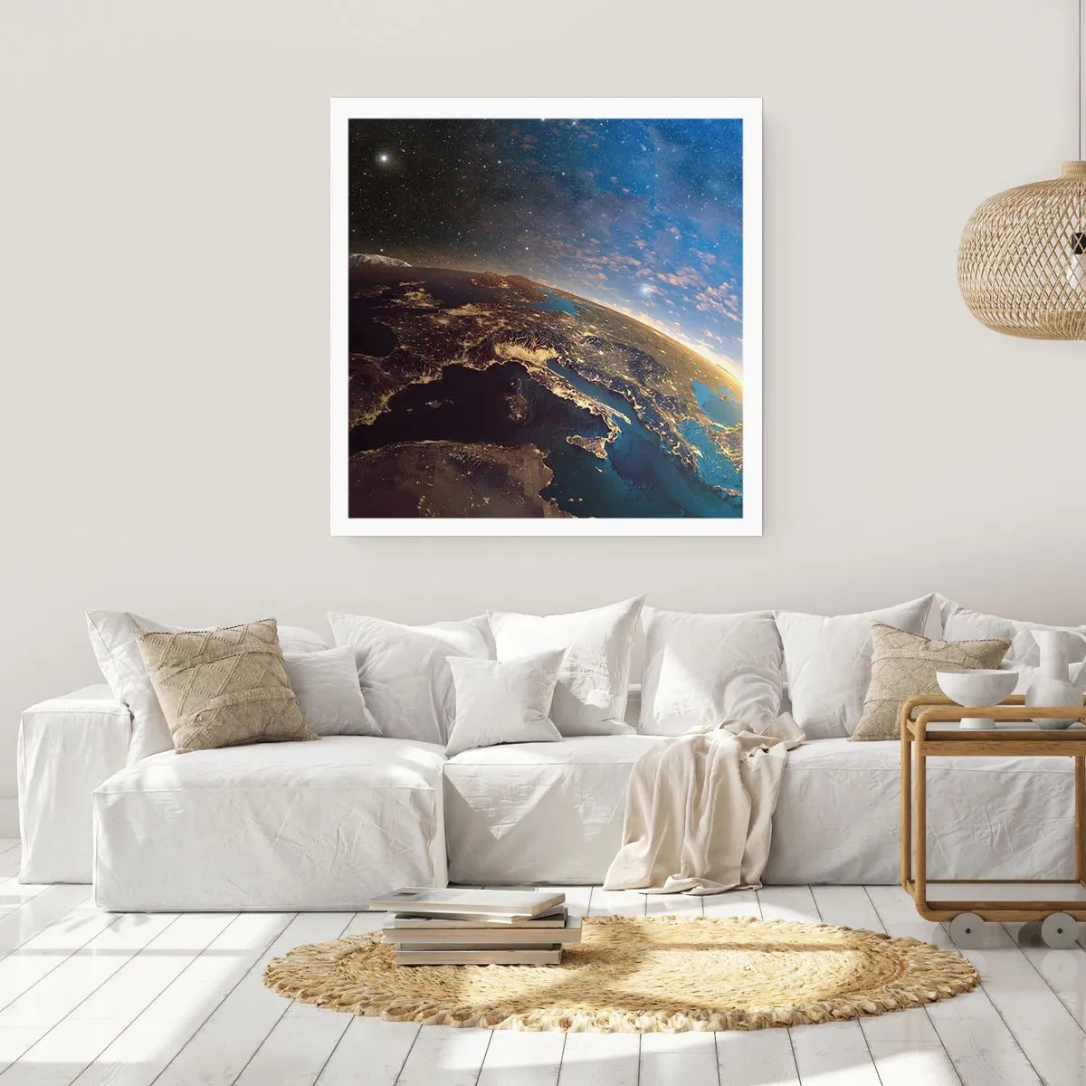 Poster - Să ne privim de la distanță - 50x50 cm