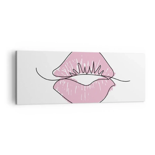 Tablou pe pânză - Vrei un sărut? - 140x50 cm
