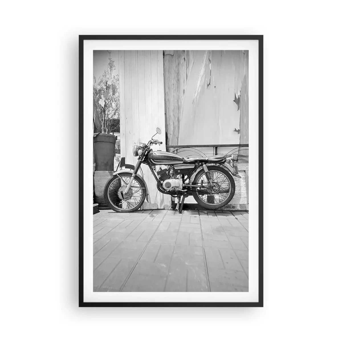 Poster în ramă neagră - Clasicul înainte de toate - 61x91 cm