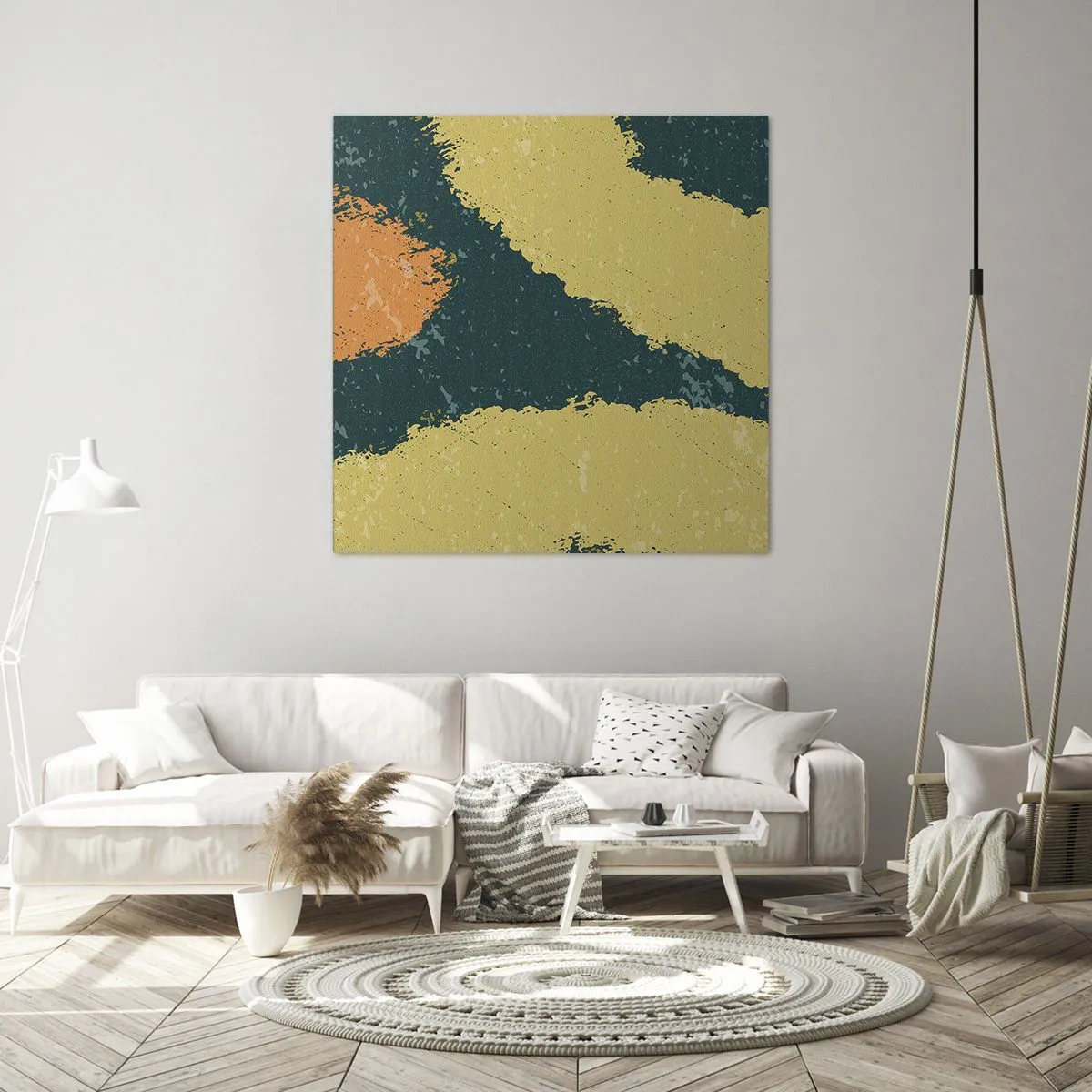 Tablou pe pânză - Abstracție - în slow motion - 30x30 cm