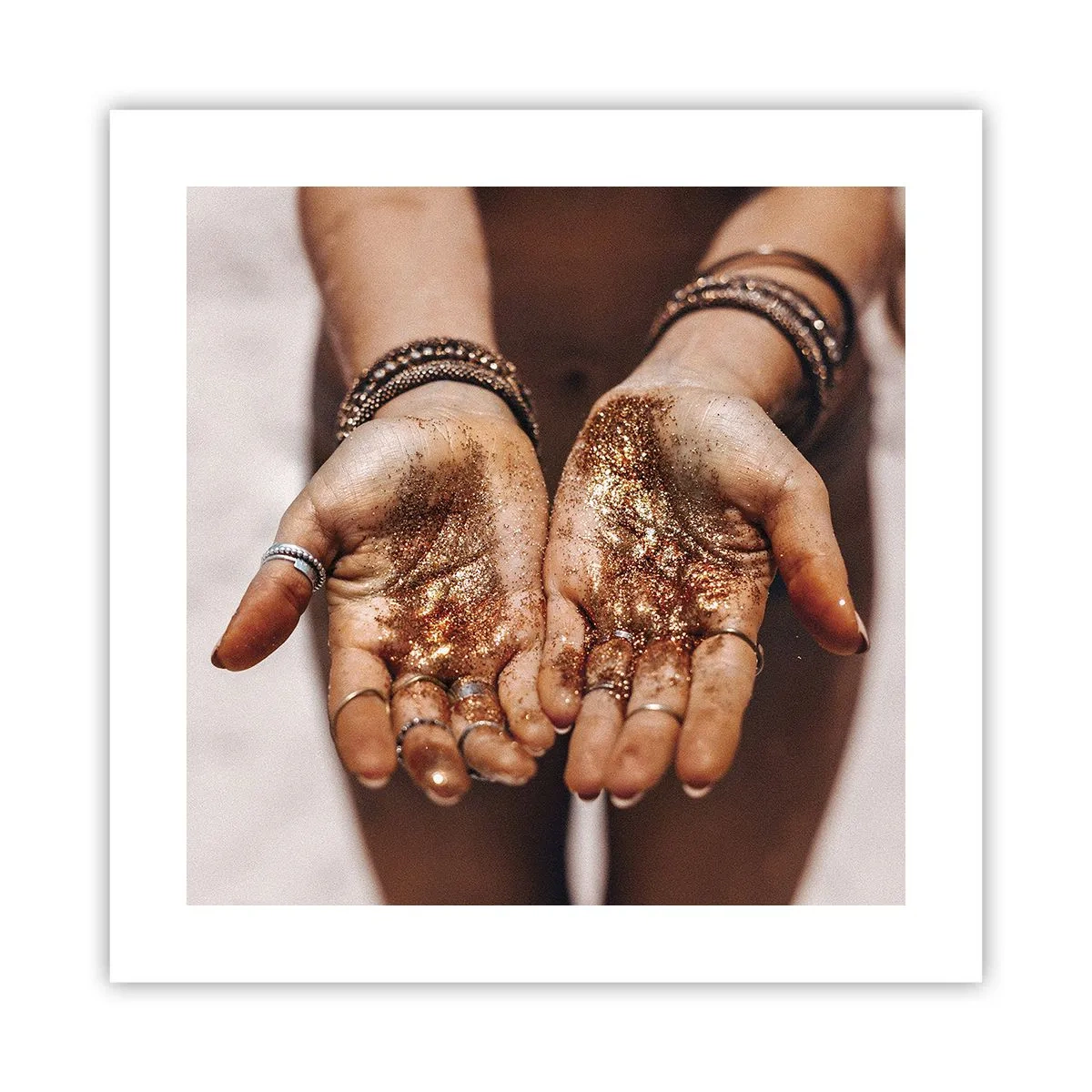 Poster - Un cadou pentru tine - 40x40 cm