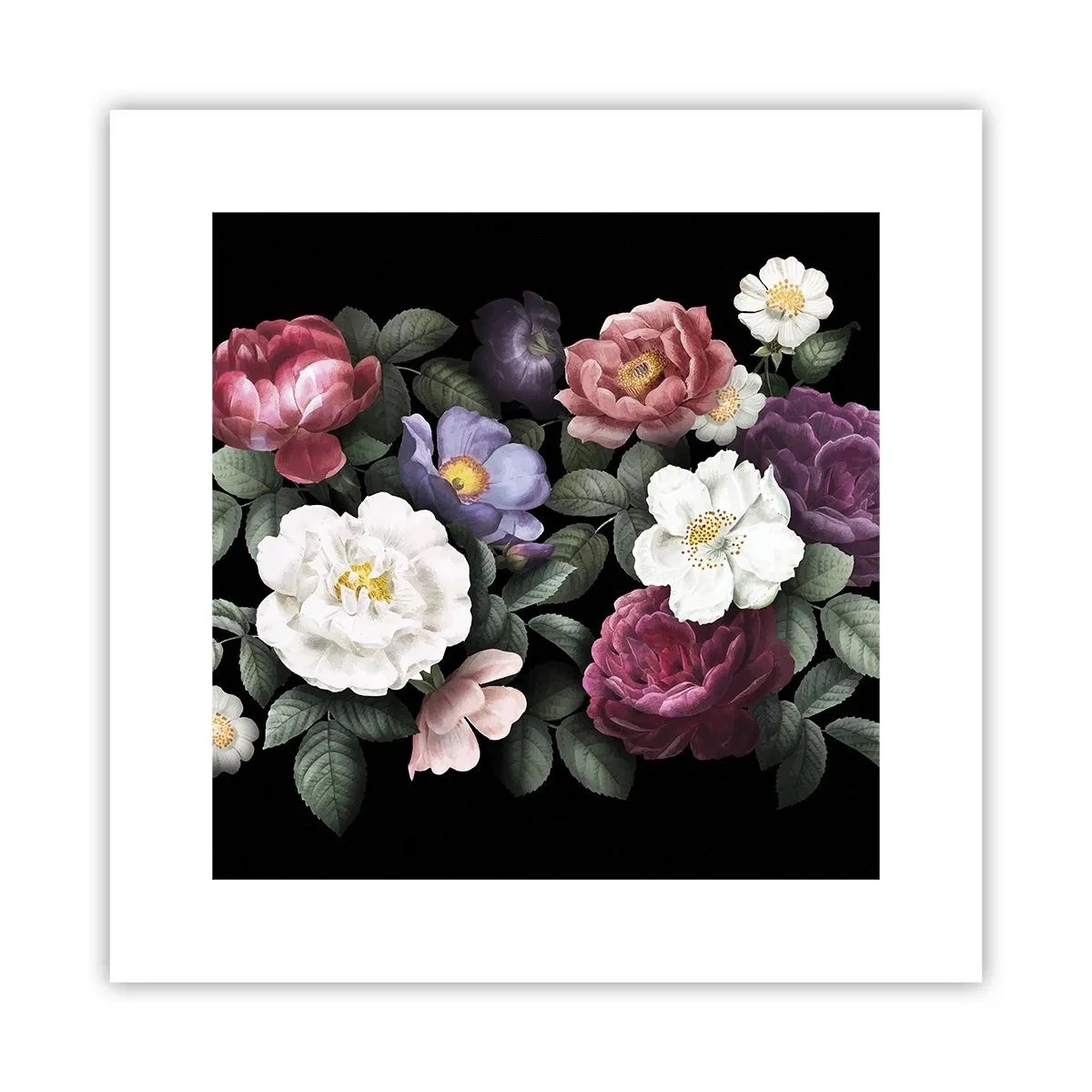 Poster - Dintr-o grădină engleză - 30x30 cm