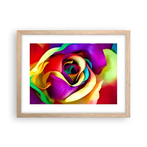 Poster în ramă de stejar deschis - Acest lucru este imposibil - 40x30 cm