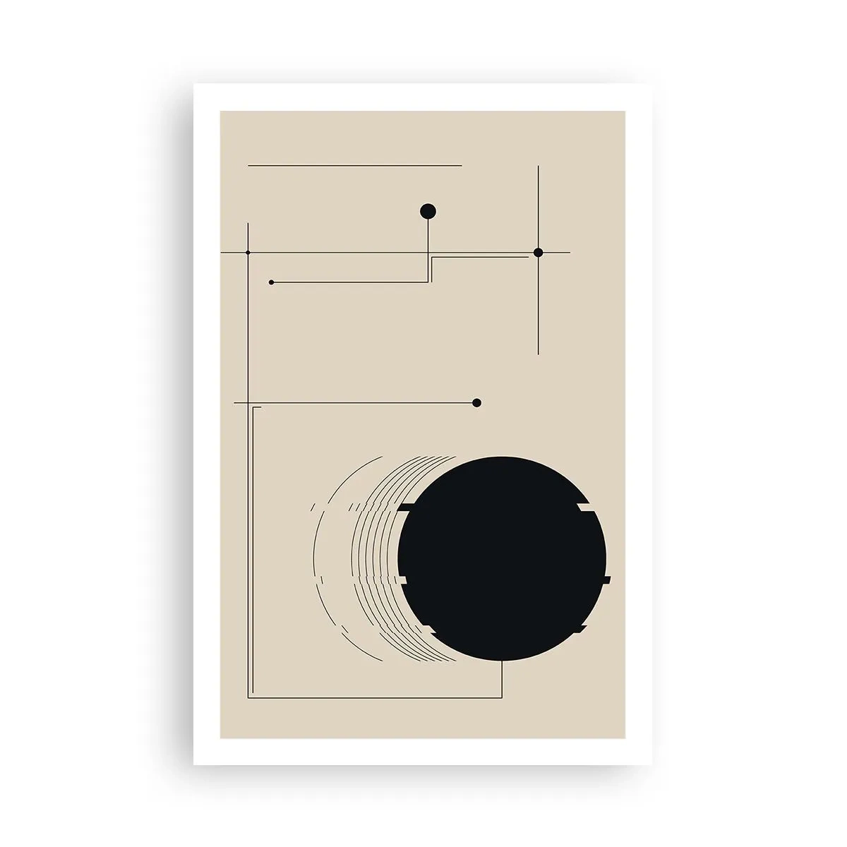 Poster - Compoziție flexibilă și dinamică - 61x91 cm