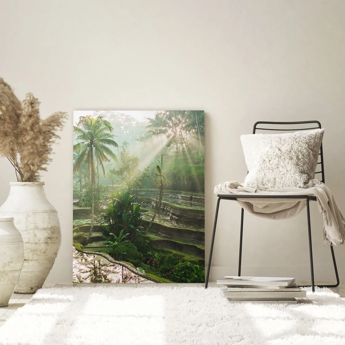 Tablou pe sticlă - Crescând la soare - 70x100 cm