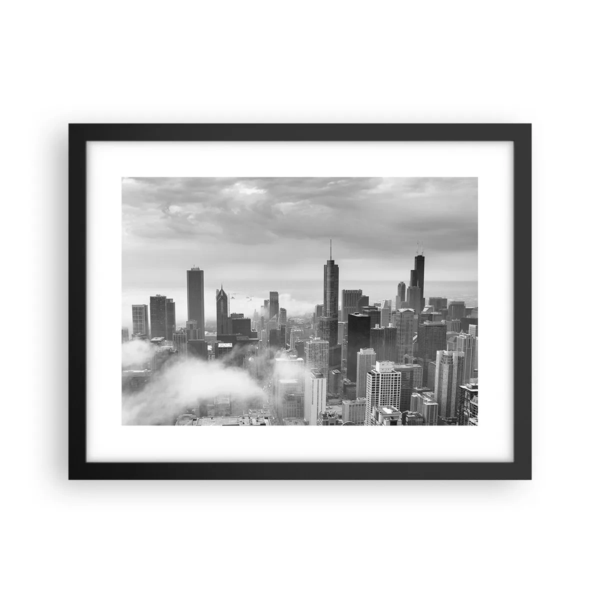 Poster în ramă neagră - Peisaj american - 40x30 cm